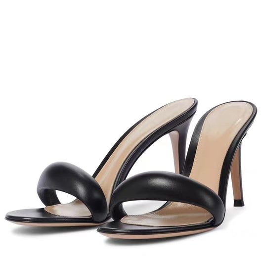 Zapatos de Tacón Alto Talla Grande para Mujer con Punta Redonda y Tira al Tobillo - Image 12