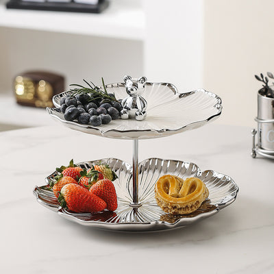 Juego de Platos Multicapa de Lujo Asequible para Frutas y Snacks - Image 12