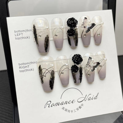 Pegatinas de Uñas Removibles Serie Camellia - Diseño Blindado - Image 27