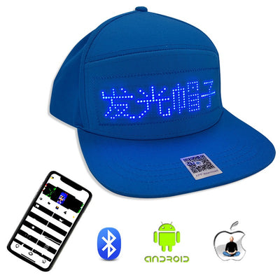 Gorra LED de Algodón con Tecnología Inalámbrica