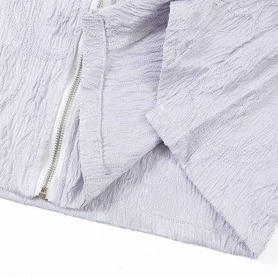 Camisa de Manga Larga con Textura Plisada - Image 4