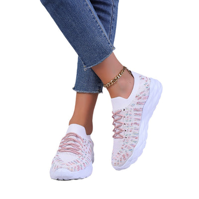 Zapatos Deportivos Tejidos para Mujer Talla Grande - Comodidad y Estilo - Image 7