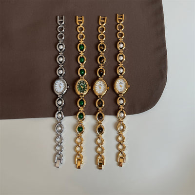 Pulsera de Ámbar con Diseño de Cadena - Lujo Minimalista y Elegancia Sofisticada - Image 5