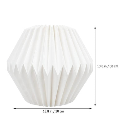 Lámpara Colgante Origami con Pantalla Decorativa de Papel - Image 5