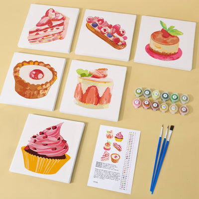 Kit de Pintura al Óleo Miniatura DIY - Paisajes y Flores para Principiantes - Image 31