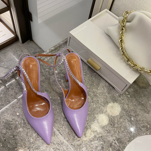 Sandalias de Tacón Stiletto con Tiras de Strass - Image 3