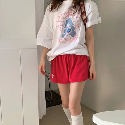 Shorts Cintura Alta Elástica Sueltos y Cómodos para Mujer - Image 13
