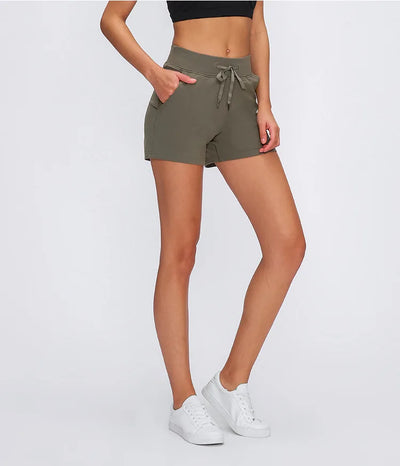 Shorts de Yoga con Bolsillos y Cintura Elástica - Image 21