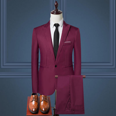 Conjunto de Dos Piezas Casual Liso para Hombre - Image 10