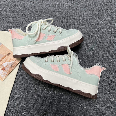 Zapatillas Plataforma Mango Head Blancas - Image 15
