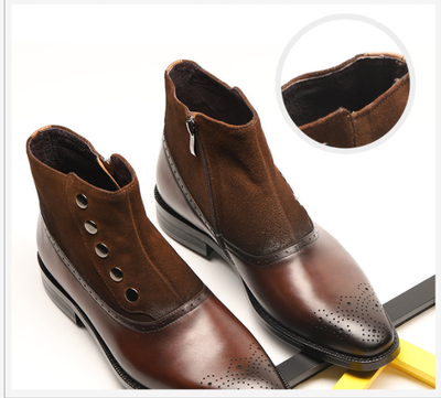 Botas Martin de Cuero con Remaches - Estilo Urbano para Hombre - Image 22