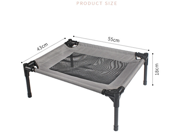 Cama Elástica Transpirable para Perros con Tela Oxford Removible y Lavable