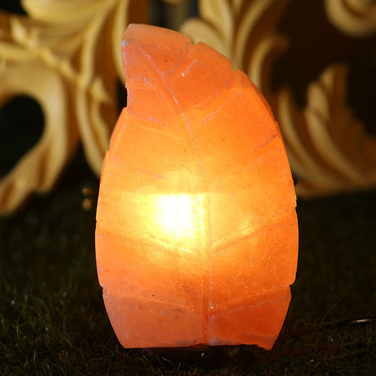 Lámpara de Cristal con Diseño de Hoja - Image 7