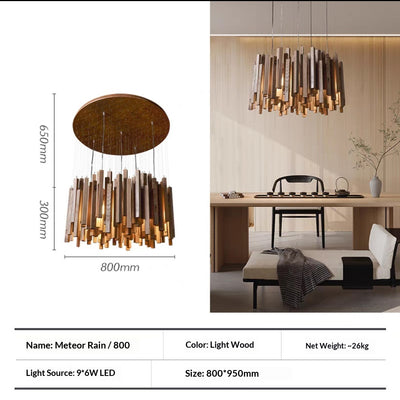 Lámpara Colgante Minimalista Moderna - Diseño Chino Contemporáneo para Salas y Comedores - Image 11