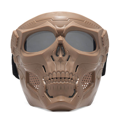 Gafas de Motociclismo Antiaire con Diseño Calavera Unisex - Image 9