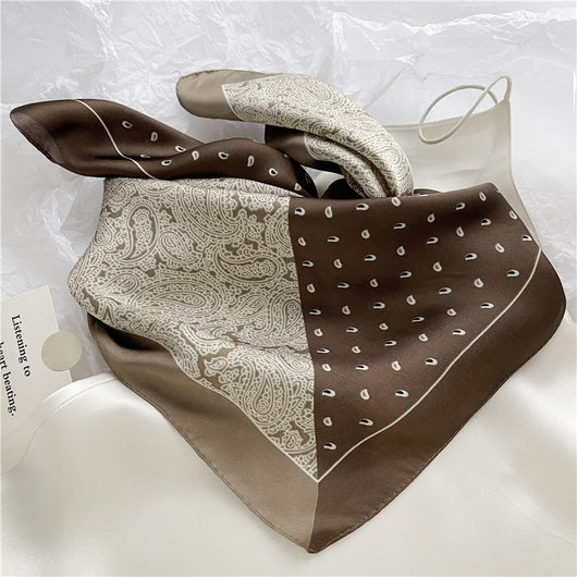 Pañuelo Retro Estampado Versátil para Mujer - Image 13