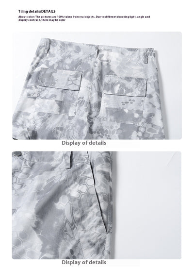 Pantalón de Trabajo Ancho con Múltiples Bolsillos - Image 7