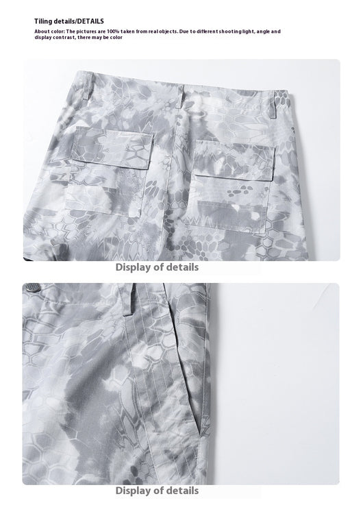 Pantalón de Trabajo Ancho con Múltiples Bolsillos - Image 7