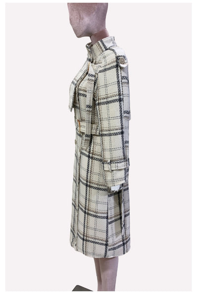 Abrigo Largo de Lana para Mujer - Otoño e Invierno - Image 12