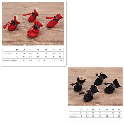 Zapatos protectores para perros con suela suave - Image 19