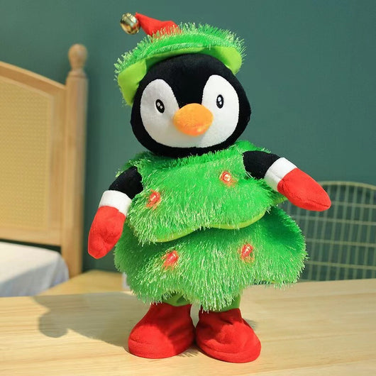Árbol de Navidad Eléctrico de Peluche - Decoración Navideña Interactiva - Image 7