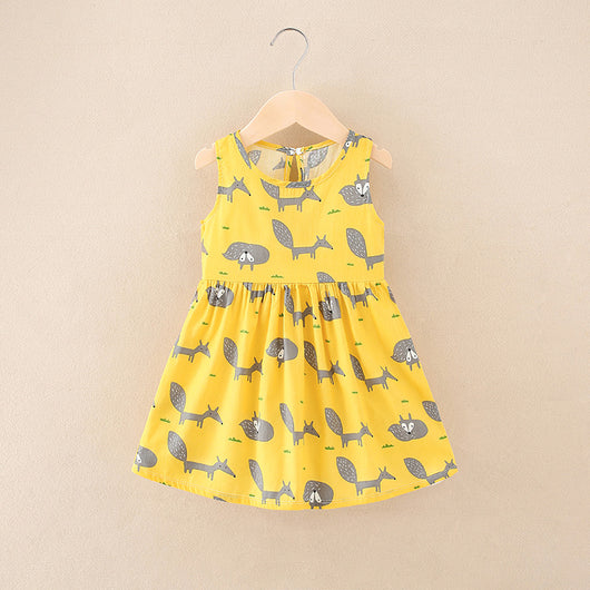 Vestido Falda Línea A para Niñas - Tallas Pequeña y Mediana - Image 5