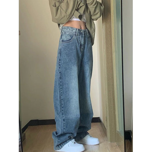 Pantalones Vaqueros Talle Alto Pierna Ancha para Mujer - Image 4