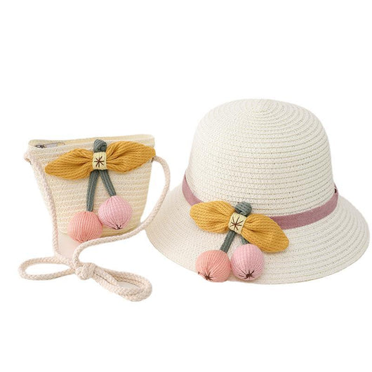 Sombrero de Paja Protección Solar para Niñas - Diseño Veraniego - Image 12