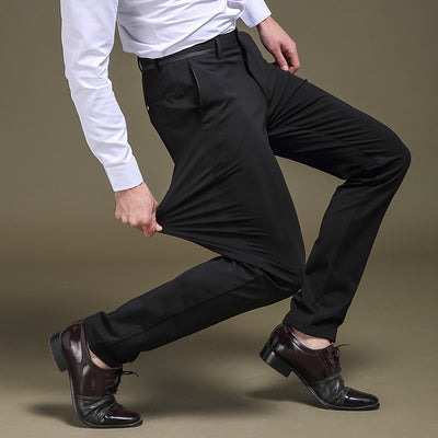 Pantalones de Vestir Slim Fit con Máximo Estiramiento para Hombre - Image 4
