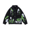 Chaqueta Hip-hop Oversized con Solapa Trendy
