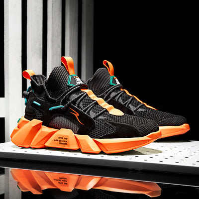 Zapatillas Deportivas Altas de Punto Transpirable - Image 11