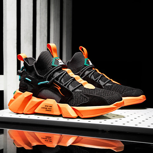 Zapatillas Deportivas Altas de Punto Transpirable - Image 11
