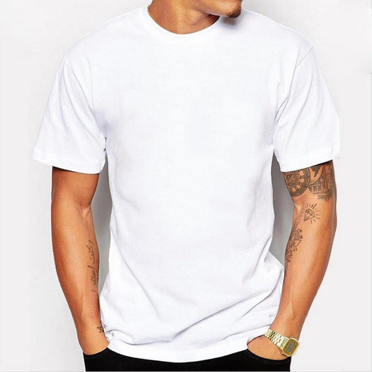 Playera Básica Hombre Manga Corta Colores Sólidos