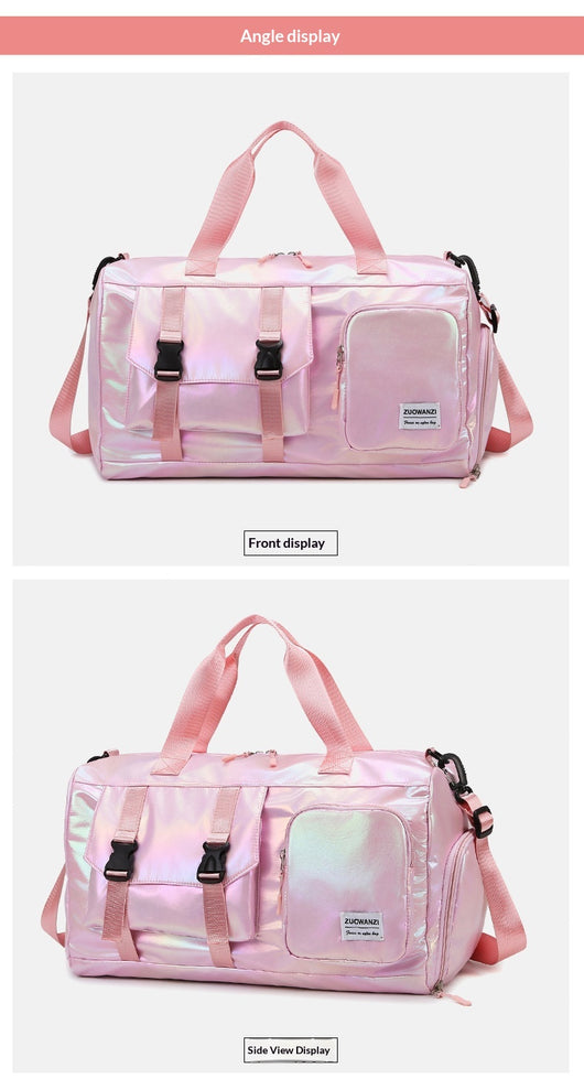 Bolsa de Yoga y Fitness Perlada Multicolor con Compartimento Seco-Húmedo - Image 23