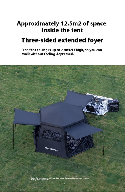 Tienda de Campaña Hexagonal Automática de Apertura Rápida - Image 16
