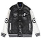 Chaqueta de Cuero PU Acolchada Estilo Casual Americano