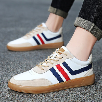 Tenis de Cuero para Hombre con Plantillas Elevadoras y Suela de Goma Reforzada - Image 4