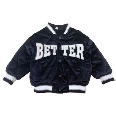 Uniforme de Béisbol Acolchado de Algodón Casual Infantil Coreano - Image 5
