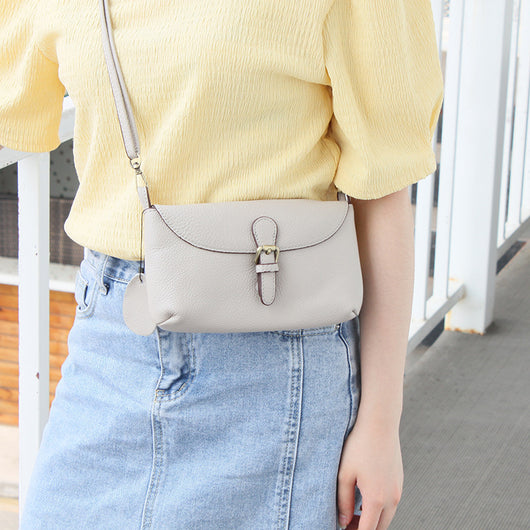Bolso Bandolera de Cuero Vacuno para Mujer - Image 11