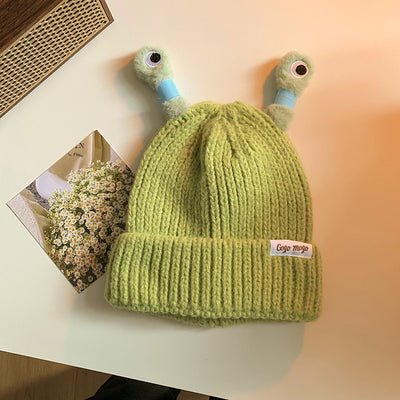 Gorro Tejido de Rana Divertida para Mujer - Image 33