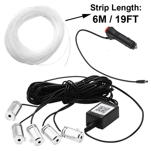 Luz de Ambiente para Auto con Control de Voz 5 en 1 - Image 18