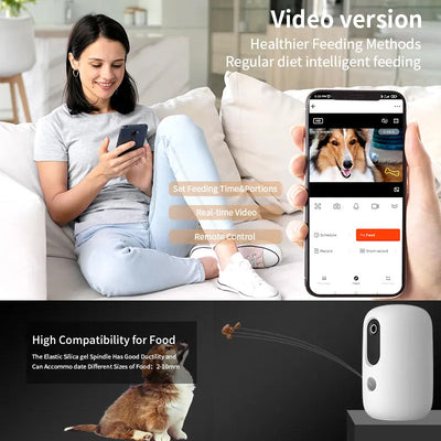 Comedero Automático Inteligente para Mascotas con Dosificación Precisa - Image 4