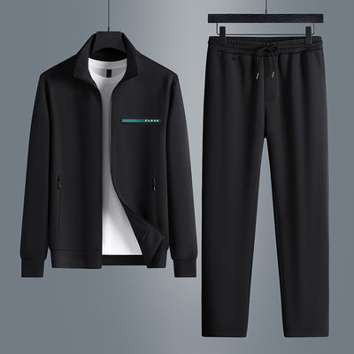 Conjunto Deportivo Casual de Dos Piezas con Mangas Largas para Hombre - Image 2