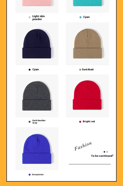 Gorro de Lana Grueso Doble Capa para Hombre - Calidez Simple - Image 14