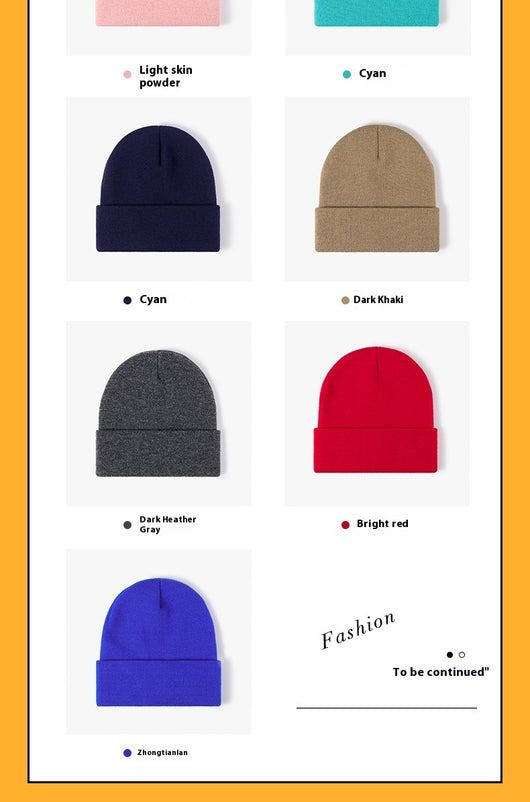 Gorro de Lana Grueso Doble Capa para Hombre - Calidez Simple - Image 14