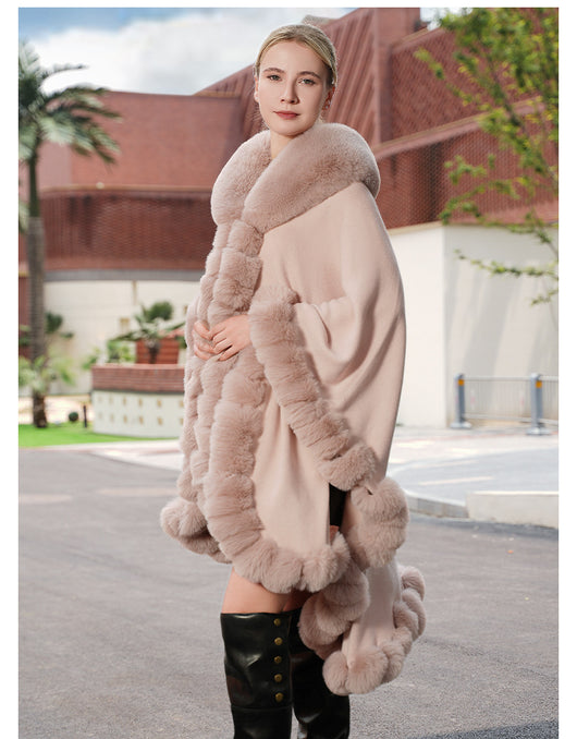 Cardigan Oversized de Punto Puro Color - Capa Cálida y Elegante - Image 18