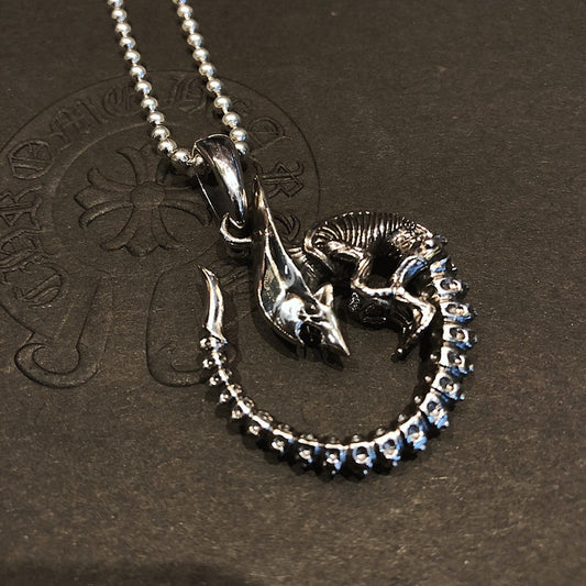 Collar Colgante Vintage Punk Hip-Hop para Hombre
