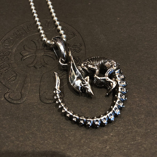 Collar Colgante Vintage Punk Hip-Hop para Hombre