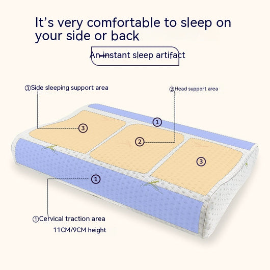 Almohada Viscoelástica Ergonómica con Soporte Cervical - Image 10