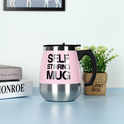 Taza Mezcladora Automática de Acero Inoxidable - Agitador Eléctrico para Café - Image 4